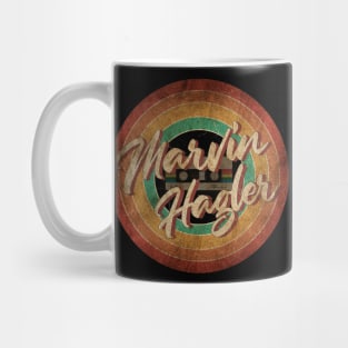 Marvin Hagler Vintage Circle Art Mug